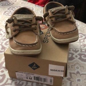 Tan Sperry Toddler